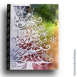 Handmade Christmas Tree Card