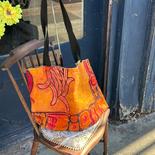 screen printed tote bag
