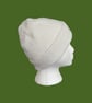 White colour Crochet Fisherman's Hat. Unisex. One Size. Handmade. - Image 3