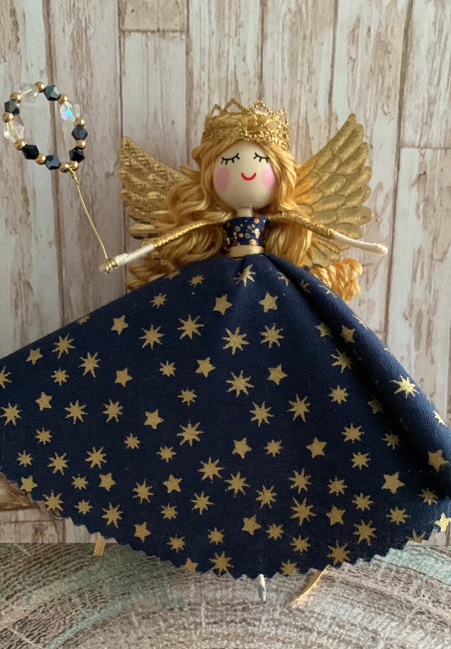 Handcrafted Christmas Fairy Doll