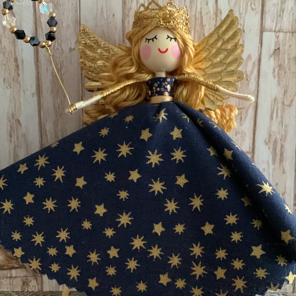 Handcrafted Christmas Fairy Doll