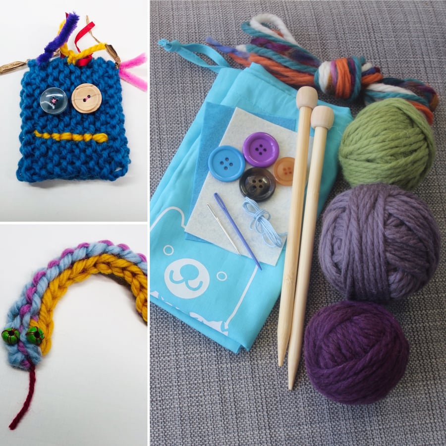 Learn To Knit Kit (Children)