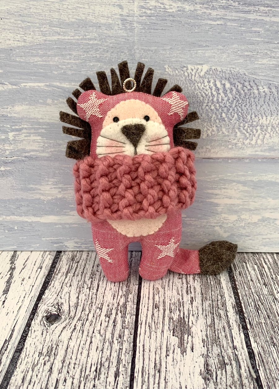 Lion with Scarf