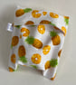 Large snack bag in a pineapple fabric. Reusable and eco-friendly - Image 4