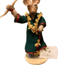 Meet Dickie, a keen-eyed Jack Russell and Bud the Robin