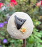 Curly sheep cane topper - Image 1