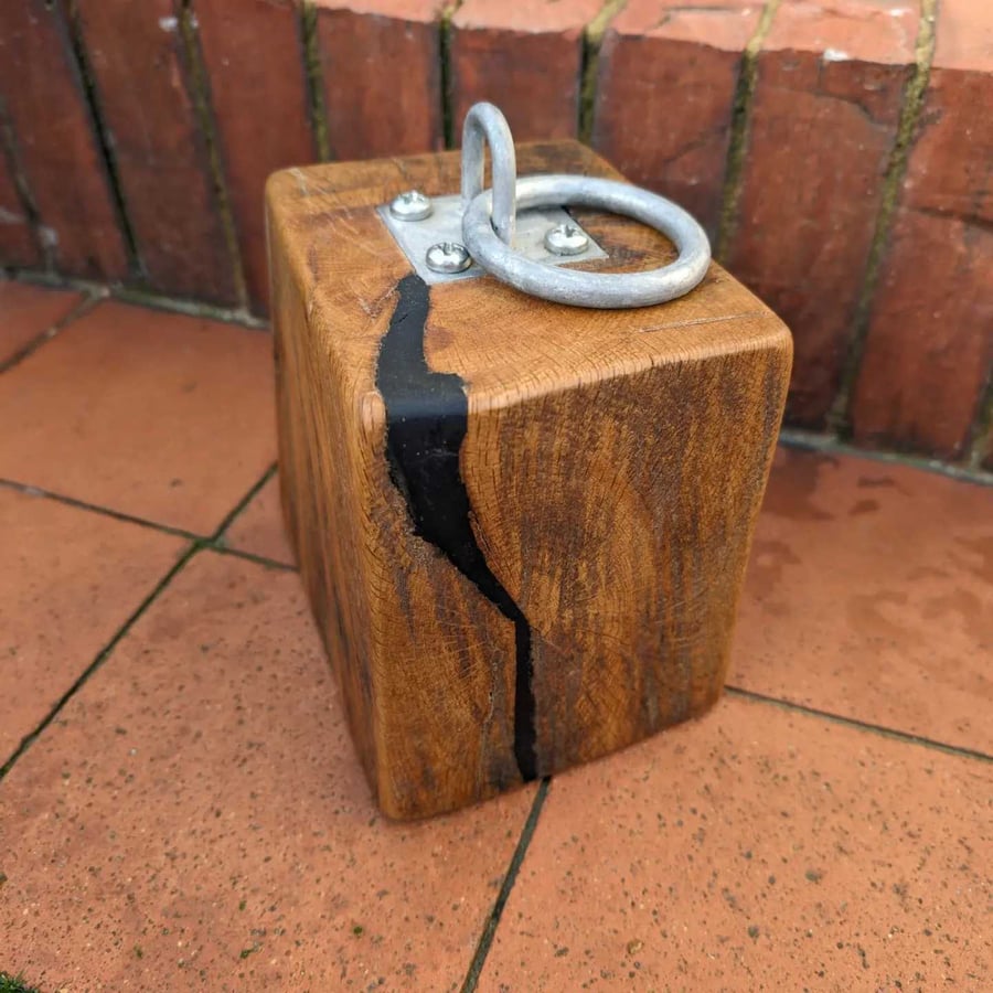 Oak Door Stop