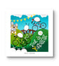 Tour De Yorkshear - 10" print - Image 2