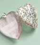 Destash:HEARTS: Small Filigree Heart Shaped, Silver-Plated Locket 2.8cms - Image 3