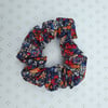 Hair Scrunchie, patterned cotton, medium