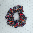 Hair Scrunchie, patterned cotton, medium
