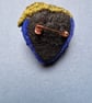 Blue velvet Strawberry brooch  - Image 5