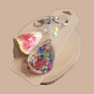 Fruit Resin Bag Charm 