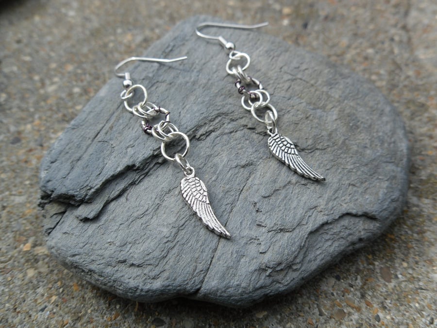 Angel Wing Earrings