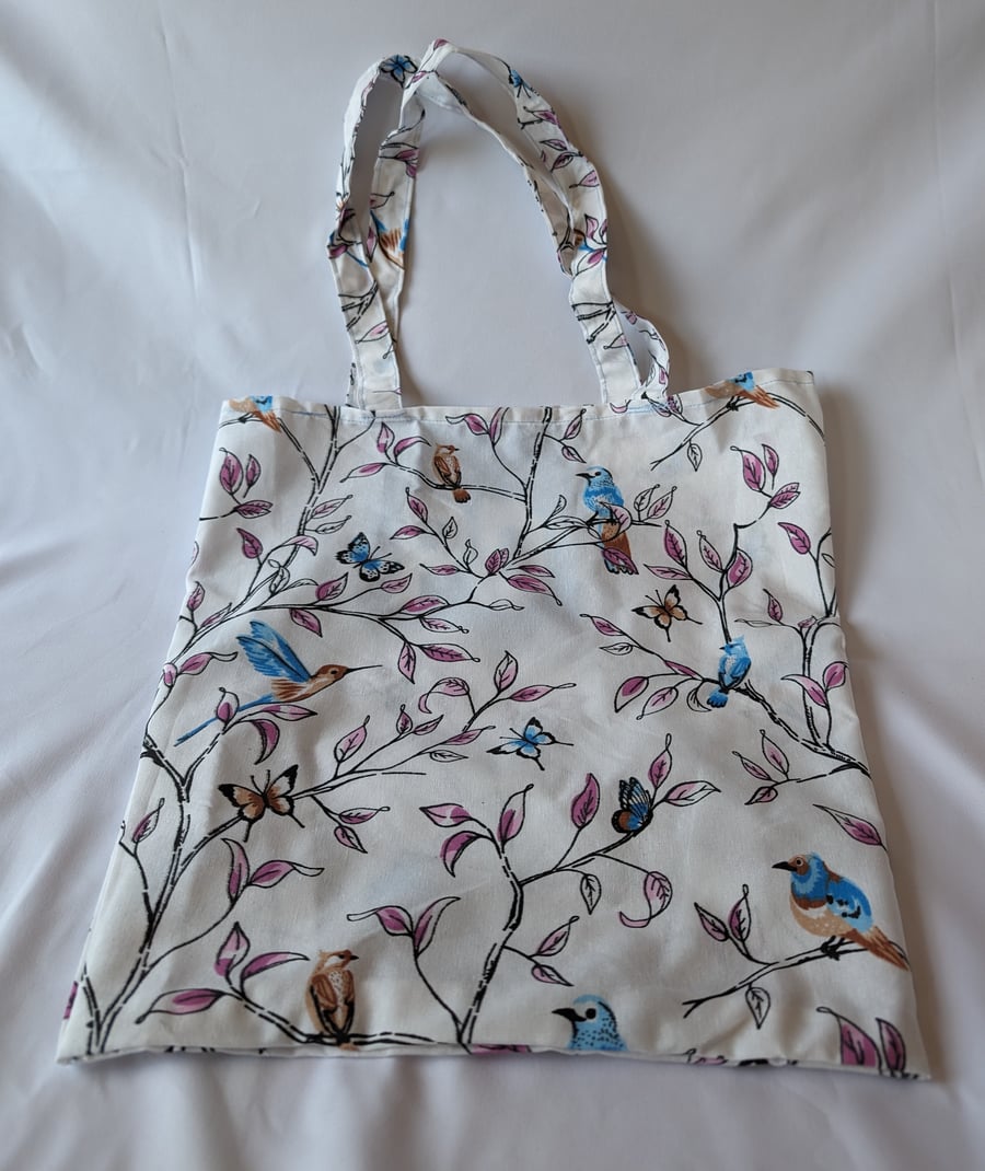 Handmade Folding Tote bag - personalised