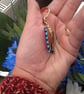 SALE! Metallic Rainbow Hematite Butterfly Gemstone Keyring, or Handbag Charm! - Image 5