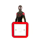 Superhero Miles Character Light Switch Frame