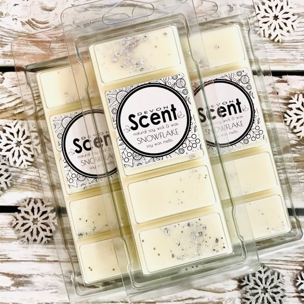 Snowflake Snap Bar Wax Melts