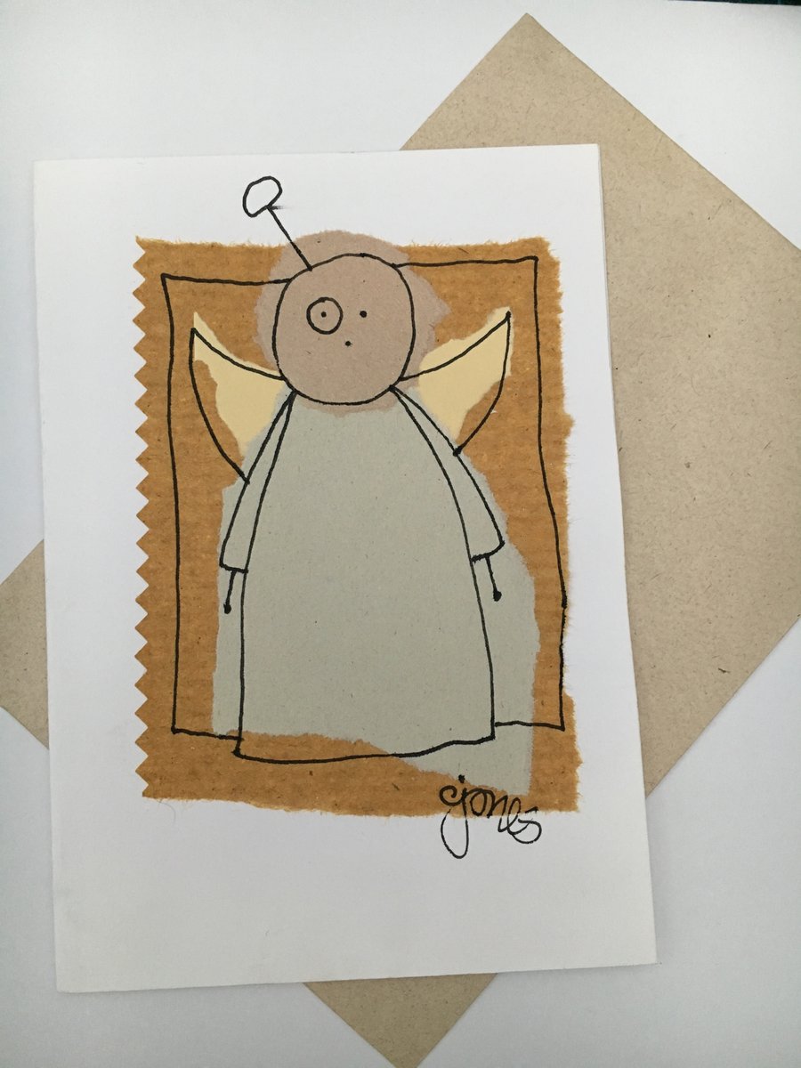 Handmade card: Angel