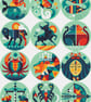 010M - All Star Signs - Horoscope - Zodiac Series - Cross Stitch Pattern - Image 1