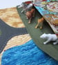 Zoo Travel Play Mat - Personalised Safari Zoo Play On The Go Play Scene UKCA - Image 9