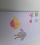 Easter chick's card and gift voucher wallet set. Ref 063.  - Image 3