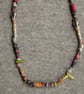 Textile Bead Necklace - Image 2