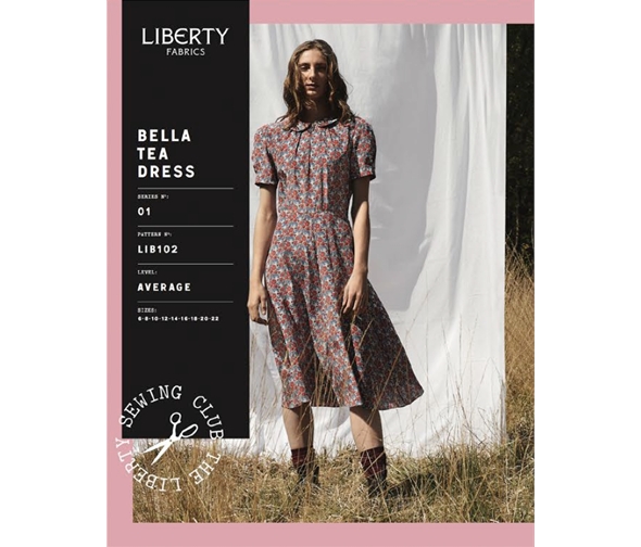 Liberty Dressmaking Pattern - Bella Tea Dress