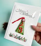 Christmas Card with Tree Decoration