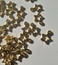 80 x Gold Tone Alloy 15 x 12mm Star Charms