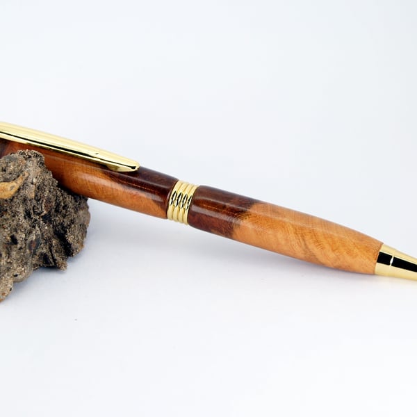 Streamline Pen dressed in spalted laurel