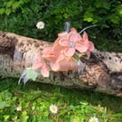 Peach Blossom Wedding Corsage