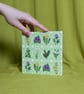 Square Hardcover Sketchbook with Spring Foraging Design - Image 6