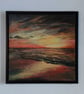 Bronze Beach, Empty beach in later summer original painting - Image 1