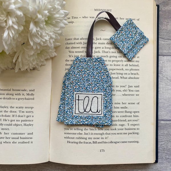 Bookmark, tea lovers bookmark