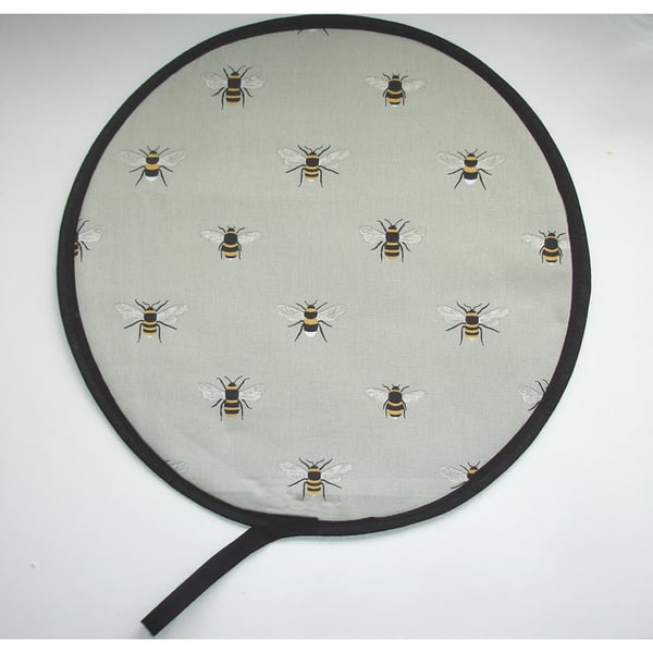 Bee Aga Hob Lid Mat Pad Hat Round Cover Surface Saver Bees