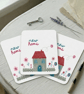 New Home Card - Illustrated Cottage Congratulations Post card - Note Card