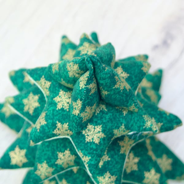 Fabric Christmas Tree Table Decoration