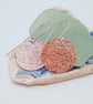 Hammered Copper Disc Earrings (ERCUDGDC1) - UK Free Post - Image 3