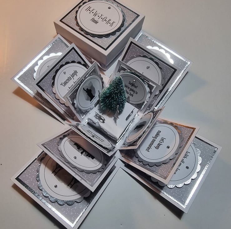 Exploding Occasions Box Christmas in New York... Folksy