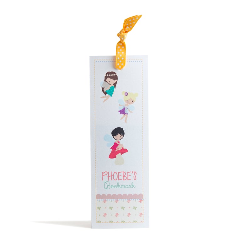 Personalised Fairy Bookmark