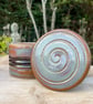Stoneware Wheel Thrown Pottery Butter Keeper - Image 3