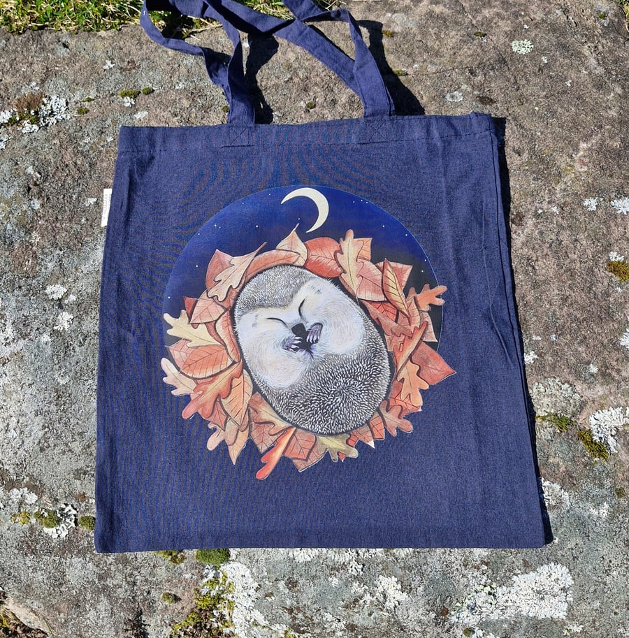 Deep Sleep Recycled Cotton Tote Bag