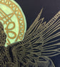 Summoned I - Limited Edition - Gold on Black with Glow in the Dark Details - Image 5