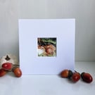 Original Whimsical Resting Fox Watercolour 