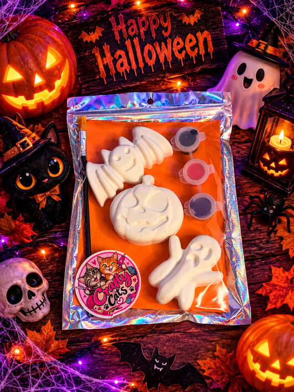 Paint your own Halloween kit
