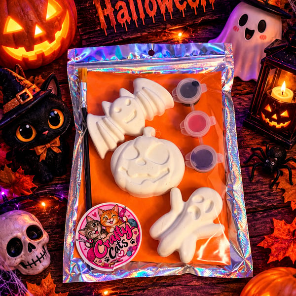 Paint your own Halloween kit