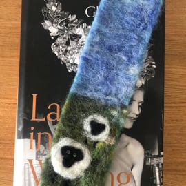 Handmade needle felted bookmark -Sheep