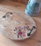 small wooden rustic tray