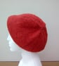 Warm ladies beret style slouch hat - Image 2